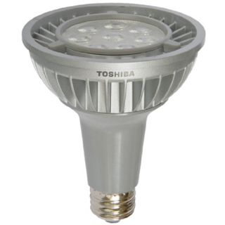 Toshiba 16P30L/840NFL23 LED Light Bulb, PAR30 Long Neck E26 Narrow Flood, 120V, 16.3W (75W Equivalent) Dimmable 4000K 800 Lumens