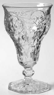 McKee Rock Crystal Clear Low Water Goblet   Clear,Depression Glass