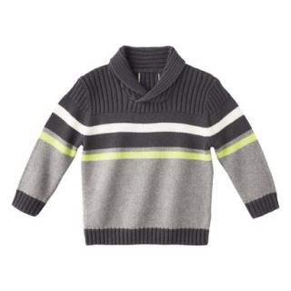 Genuine Kids from OshKosh Infant Toddler Boys Stripe Sweater   Gray 12 M