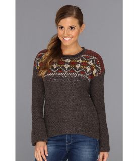 Royal Robbins Mystic Jacquard L/S Pullover Sweater Womens Sweater (Black)