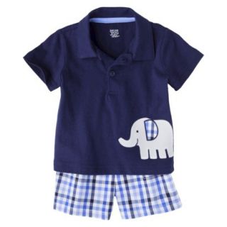 Just One YouMade by Carters Newborn Infant Boys 2 Piece Set   Blue/Heather