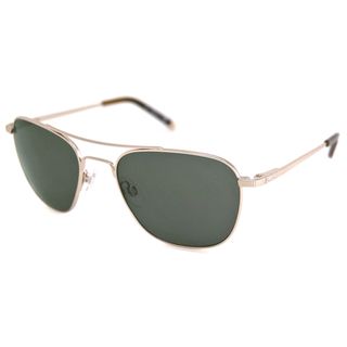Kenneth Cole Mens/unisex Kc7022 Gold/green Aviator Sunglasses