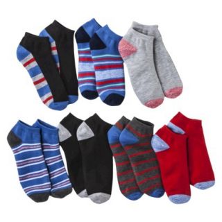 Cherokee Boys 7 Pack Printed Low Cut Socks   Assorted 3 10