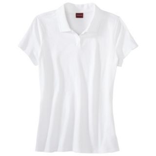 Merona Womens Short Sleeve Polo   Fresh White S