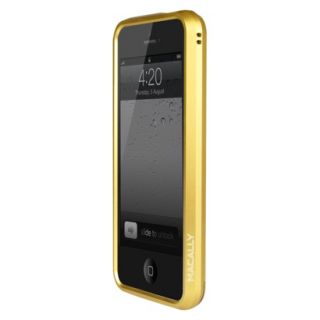 Macally Aluminum Frame Case for iPhone5   Gold (AlumRim5G)