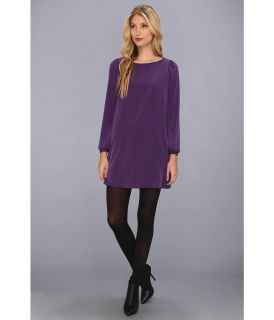 Brigitte Bailey Skyler Shift Dress Womens Dress (Purple)