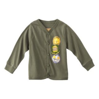 Harajuku Mini for Target Toddler Boys Long Sleeve Tee   Green 4T