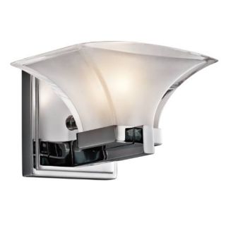 Kichler 45036CH Transitional Wall Sconce 1 Light Fixture Chrome