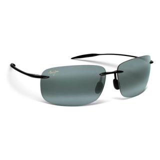 Maui Jim Breakwall Sunglasses Gloss Black Neutral Grey