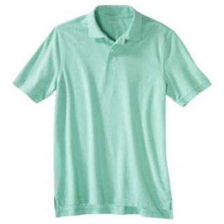 Merona Mens Short Sleeve Polo Shirt   Water Slide XL