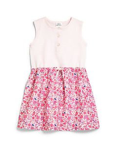 Egg Baby Toddlers & Little Girls Knit Floral Dress   Pink