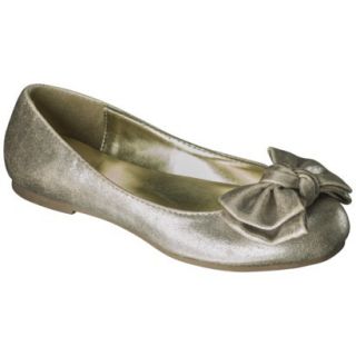 Girls Cherokee Felicia Ballet Flat   Gold 2