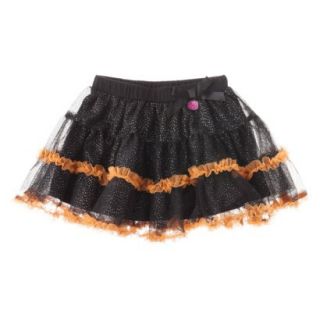 Hello Kitty Infant Toddler Girls Tutu Skirt   Charcoal 5T