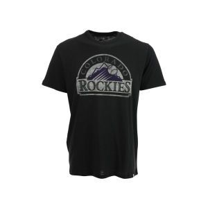 Colorado Rockies 47 Brand MLB Scrum Logo T Shirt