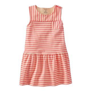 Carters Carter s Sleeveless Striped Dress   Girls 5 6x, Orange, Orange, Girls