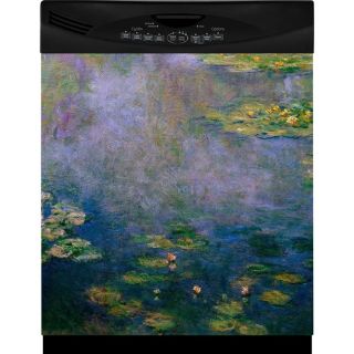Appliance Art Water Lilies Dishwasher Cover