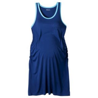 Merona Maternity Sleeveless Dress   Blue XL