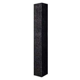 Black Shimmering Square Column