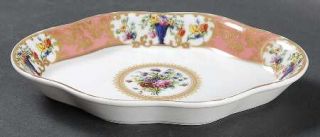 Sadek Sevres Soap Dish, Fine China Dinnerware   Andrea,Various Floral & Color Ba