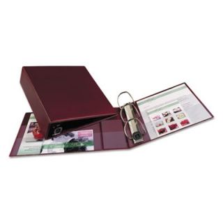 Avery Binder Heavy Duty Binder with One Touch EZD Rings, 11 x 8 1/2, Maroon