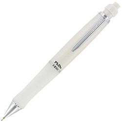 Papermate Phd White Mechanical Pencils (pack Of Six) (BlackGrip Type TriangularLead 0.5 mm Dimensions 5.5 inches long )