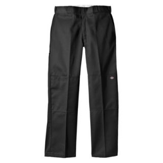 Dickies Mens Loose Fit Double Knee Work Pants   Black 36x34