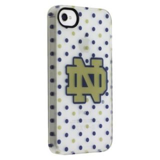 Collegiate Deflector Notre Dame   Pixel Stripe Cell Phone Case for iPhone 4/4s  