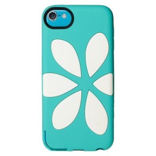 Agent18 iPod Touch 5th Generation Case Flower   Turquoise/White
