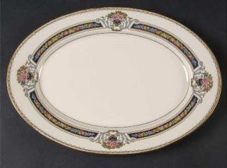 Rosenthal   Continental Orelay (With Virge) 11 Oval Serving Platter, Fine China