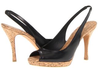Donna Karan 835806 Womens Sling Back Shoes (Black)