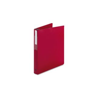 Avery Red 1 inch Capacity Hanging File Poly ring Binders (pack Of 12) (RedUnique EZ Turn ring design for smoother page turningTwo opaque interior pockets for improved organizationDimensions 11 inches long x 8.5 inches wide Capacity Range 1 inchSheet Cap