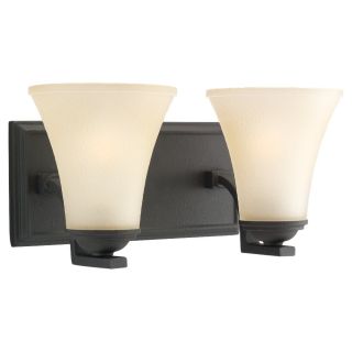 Sea Gull Lighting Somerton 2 light Blacksmith Bath Bar Vanity