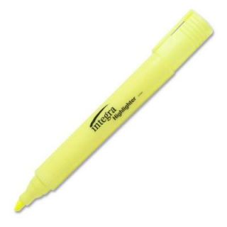 Neutral Posture Desk Highlighter, Chisel Tip, Fluorescent Yellow