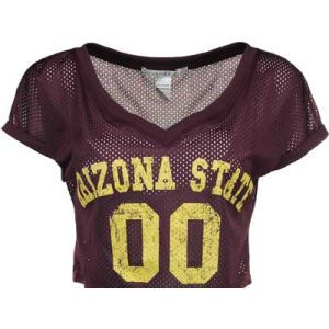 Arizona State Sun Devils NCAA Womens Cropped Jersey