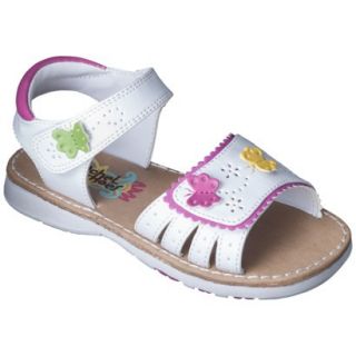 Toddler Girls Rachel Shoes Carina Sandals   White 9