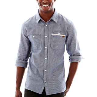 Vans Long Sleeve Woven Shirt, Pacific Horizon, Mens