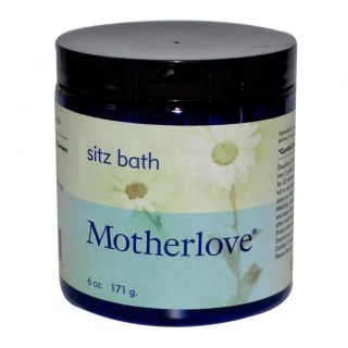 Motherlove Sitz 6 ounce Bath (Black/blue/whiteDimensions 3.1 inches high x 2.9 inches wide x 2.9 inches long )