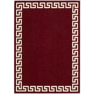 Nourison Barclay Butera Kaleidoscope Greek Border Spice Rug (53 X 75)