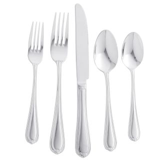 Maison Luxe Legacy 67 Piece 18/10 Stainless Steel Flatware Set