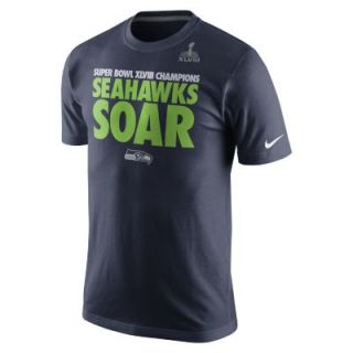 Nike Celebration Local (NFL Seattle Seahawks) Mens T Shirt   Navy