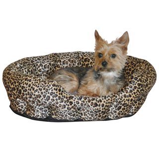 Self Warming Nuzzle Nest Pet Bed, Brown