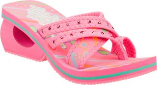 Girls Skechers Twinkle Toes Spinners City Surfer   Pink/Multi Casual Shoes