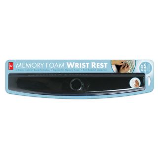 Black Lycra/memory Foam Standard Keyboard Adjustable Wrist Rest