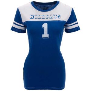 Kentucky Wildcats NCAA Womens Slub Jrs Football T Shirt