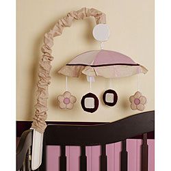 Pink Artist Musical Mobile (Plastic, cotton, polyester Machine washable)
