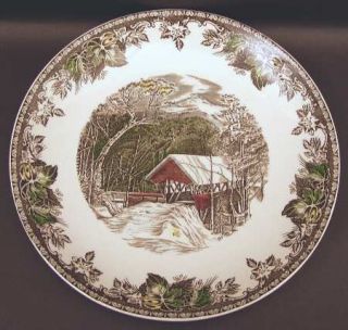 Johnson Brothers Friendly Village, The (Made In England Cake Plate, Fine China