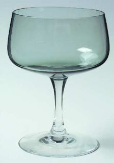 Fostoria Glamour Gray Champagne/Tall Sherbet   Stem #6103,         Gray Bowl