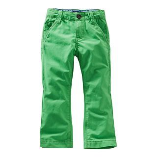OshKosh Bgosh Green Canvas Pants   Boys 5 7, Green, Boys