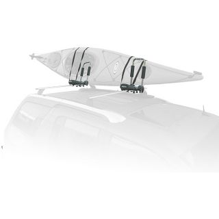 Sparehand Vr 861 Foldable Roof mount Metallic gray Kayak Carrier (Metallic Thunder greyFolds flat for storage during off seasonNo assembly required )