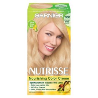 Garnier Nutrisse Nourishing Color Cr me   100 Extra Light Natural Blonde